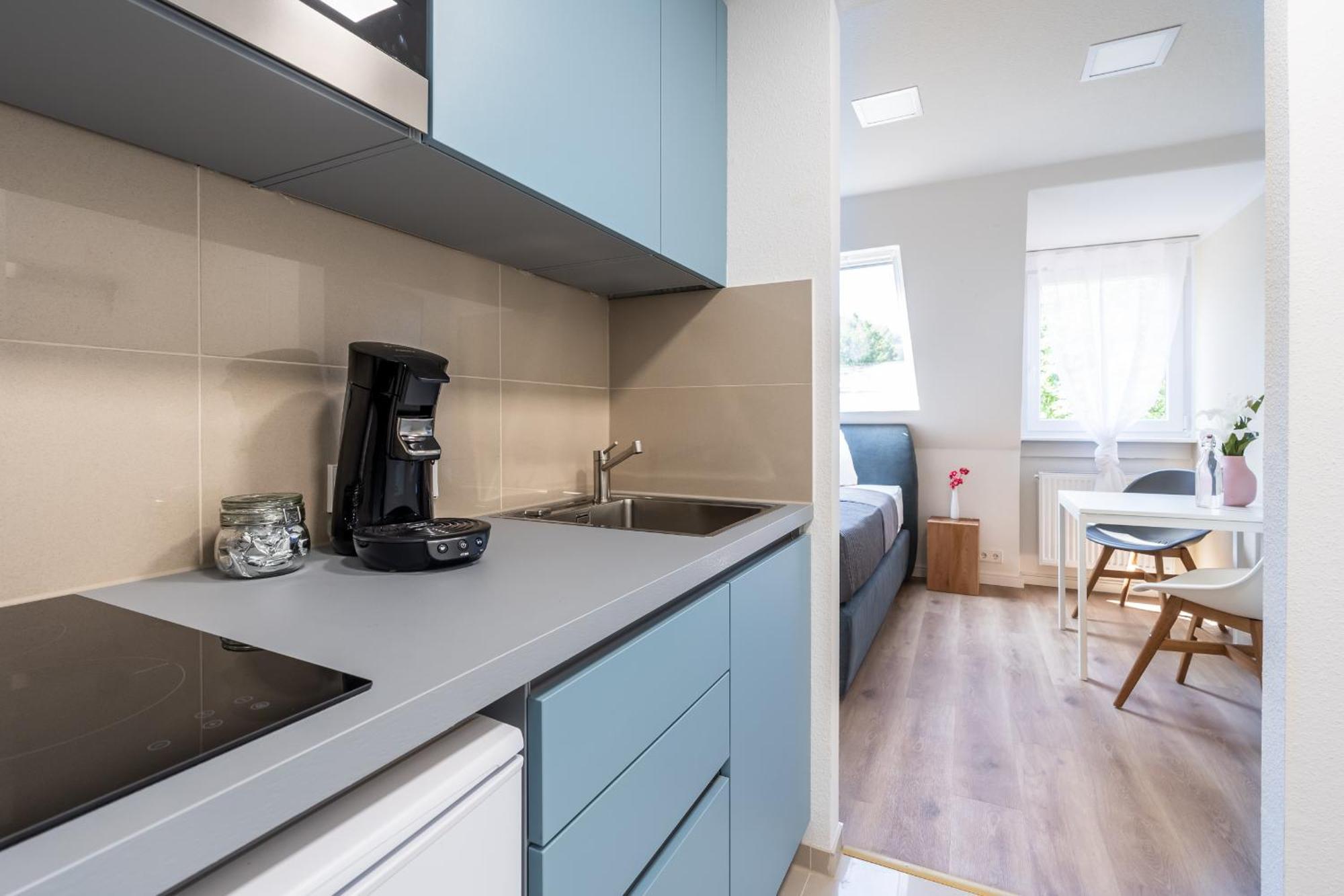 Boutique Apartments Am Stadtgarten Freiburg im Breisgau Szoba fotó