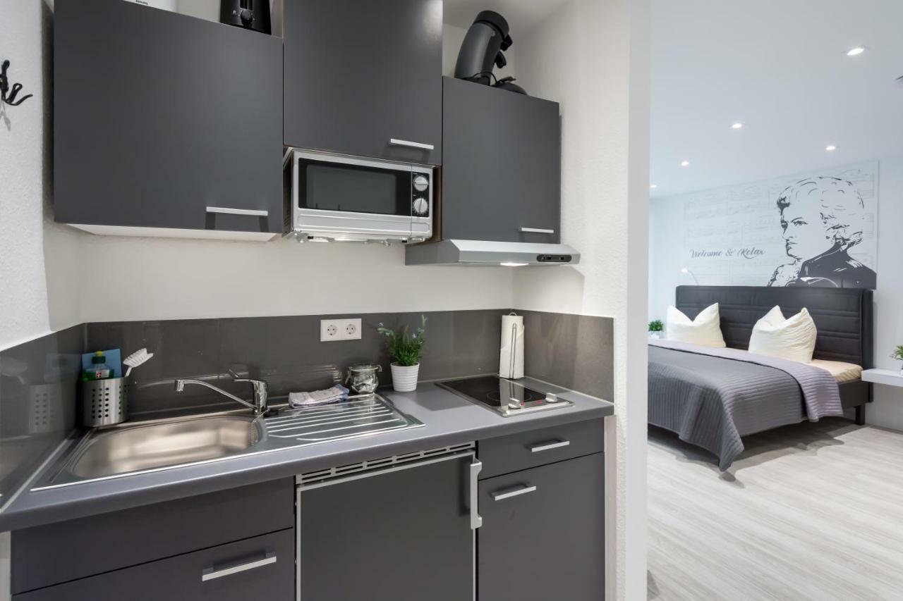 Boutique Apartments Am Stadtgarten Freiburg im Breisgau Szoba fotó